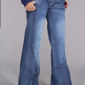 Elegant Indigo Flare Women's Jeans